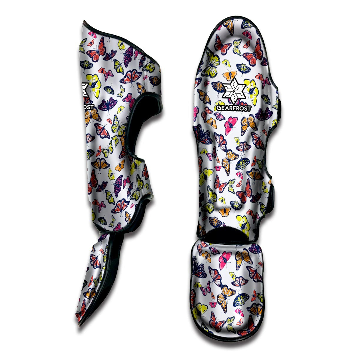 Spring Butterfly Pattern Print Muay Thai Shin Guard