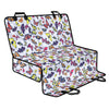 Spring Butterfly Pattern Print Pet Car Back Seat Cover