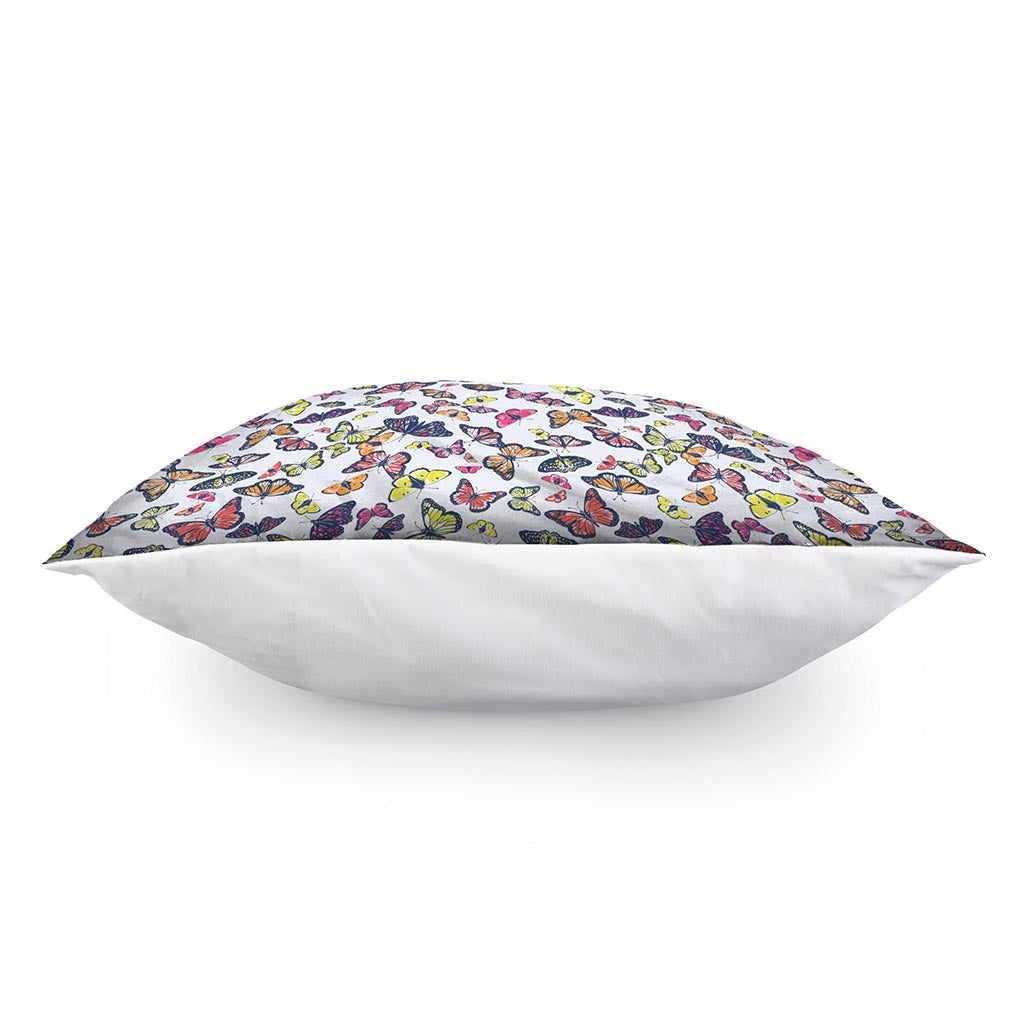 Spring Butterfly Pattern Print Pillow Cover
