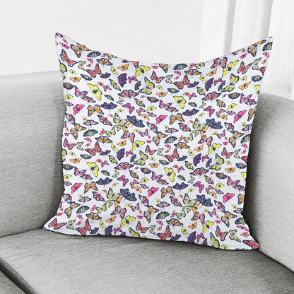 Spring Butterfly Pattern Print Pillow Cover