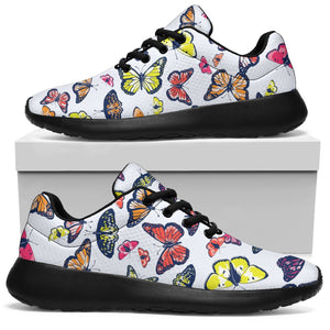 Spring Butterfly Pattern Print Sport Shoes GearFrost