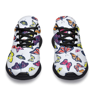 Spring Butterfly Pattern Print Sport Shoes GearFrost