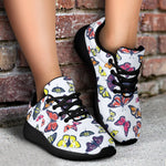 Spring Butterfly Pattern Print Sport Shoes GearFrost