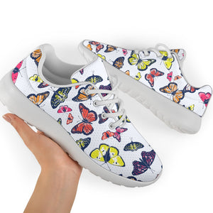 Spring Butterfly Pattern Print Sport Shoes GearFrost