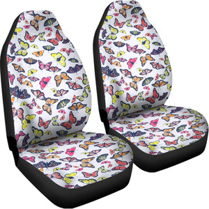 Spring Butterfly Pattern Print Universal Fit Car Seat Covers