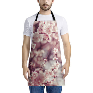 Spring Cherry Blossom Print Apron