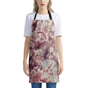 Spring Cherry Blossom Print Apron