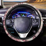 Spring Cherry Blossom Print Car Steering Wheel Cover