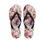 Spring Cherry Blossom Print Flip Flops