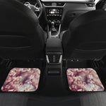 Spring Cherry Blossom Print Front and Back Car Floor Mats