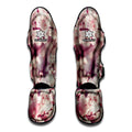 Spring Cherry Blossom Print Muay Thai Shin Guards