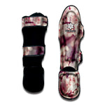 Spring Cherry Blossom Print Muay Thai Shin Guard