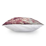 Spring Cherry Blossom Print Pillow Cover