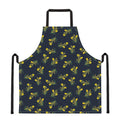 Spring Daffodil Flower Pattern Print Apron
