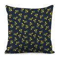 Spring Daffodil Flower Pattern Print Pillow Cover