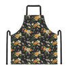 Spring Lily Flowers Pattern Print Apron