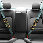 Spring Lily Flowers Pattern Print Car Seat Belt Covers