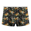 Spring Lily Flowers Pattern Print Men's Boxer Briefs