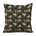 Spring Lily Flowers Pattern Print Pillow Cover