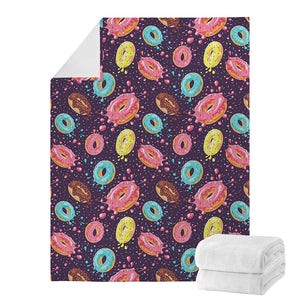 Sprinkles Donut Pattern Print Blanket