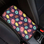 Sprinkles Donut Pattern Print Car Center Console Cover