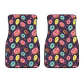 Sprinkles Donut Pattern Print Front Car Floor Mats