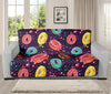 Sprinkles Donut Pattern Print Futon Protector