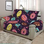 Sprinkles Donut Pattern Print Half Sofa Protector