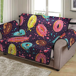 Sprinkles Donut Pattern Print Loveseat Protector