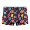 Sprinkles Donut Pattern Print Men's Boxer Briefs