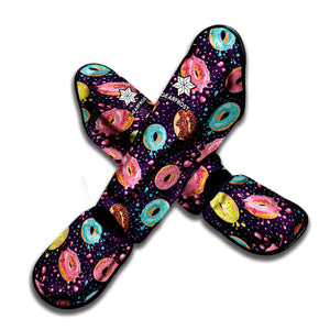 Sprinkles Donut Pattern Print Muay Thai Shin Guard