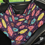 Sprinkles Donut Pattern Print Pet Car Back Seat Cover