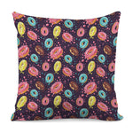 Sprinkles Donut Pattern Print Pillow Cover