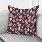 Sprinkles Donut Pattern Print Pillow Cover