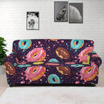 Sprinkles Donut Pattern Print Sofa Cover