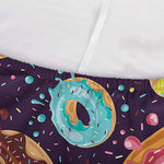 Sprinkles Donut Pattern Print Sofa Cover