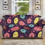 Sprinkles Donut Pattern Print Sofa Protector