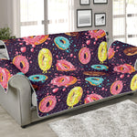 Sprinkles Donut Pattern Print Sofa Protector