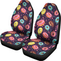 Sprinkles Donut Pattern Print Universal Fit Car Seat Covers