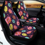 Sprinkles Donut Pattern Print Universal Fit Car Seat Covers