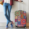 Square Bohemian Mandala Patchwork Print Luggage Cover