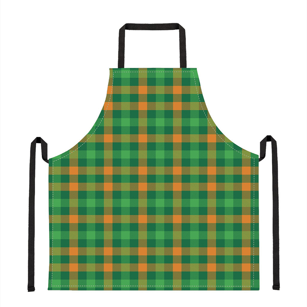 St. Patrick's Day Buffalo Check Print Apron