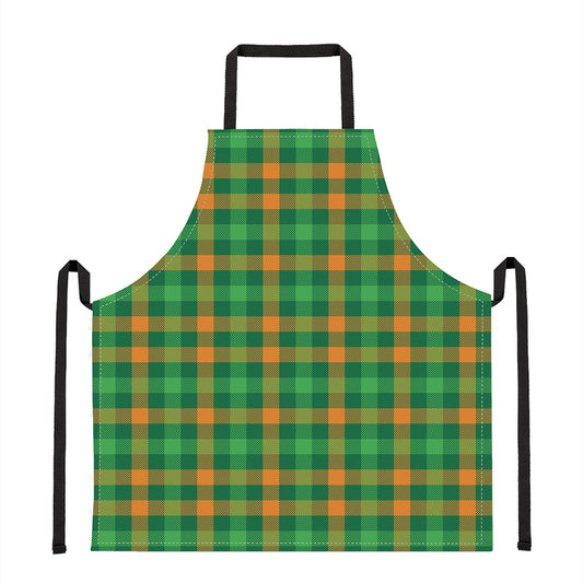 St. Patrick's Day Buffalo Check Print Apron