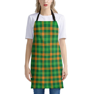 St. Patrick's Day Buffalo Check Print Apron