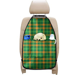 St. Patrick's Day Buffalo Check Print Car Seat Organizers