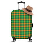St. Patrick's Day Buffalo Check Print Luggage Cover