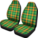 St. Patrick's Day Buffalo Check Print Universal Fit Car Seat Covers