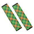 St. Patrick's Day Buffalo Pattern Print Car Seat Belt Covers