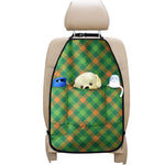 St. Patrick's Day Buffalo Pattern Print Car Seat Organizers