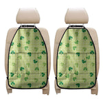St. Patrick's Day Buffalo Plaid Print Car Seat Organizers